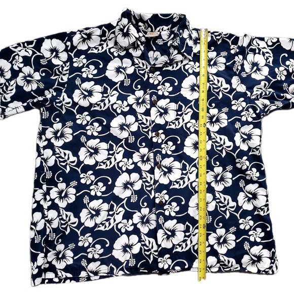 Lot of 3 Go Barefoot Men 2XL Short Sleeve Hawaiian Shirt Tropical Print Button - Picture 9 of 13